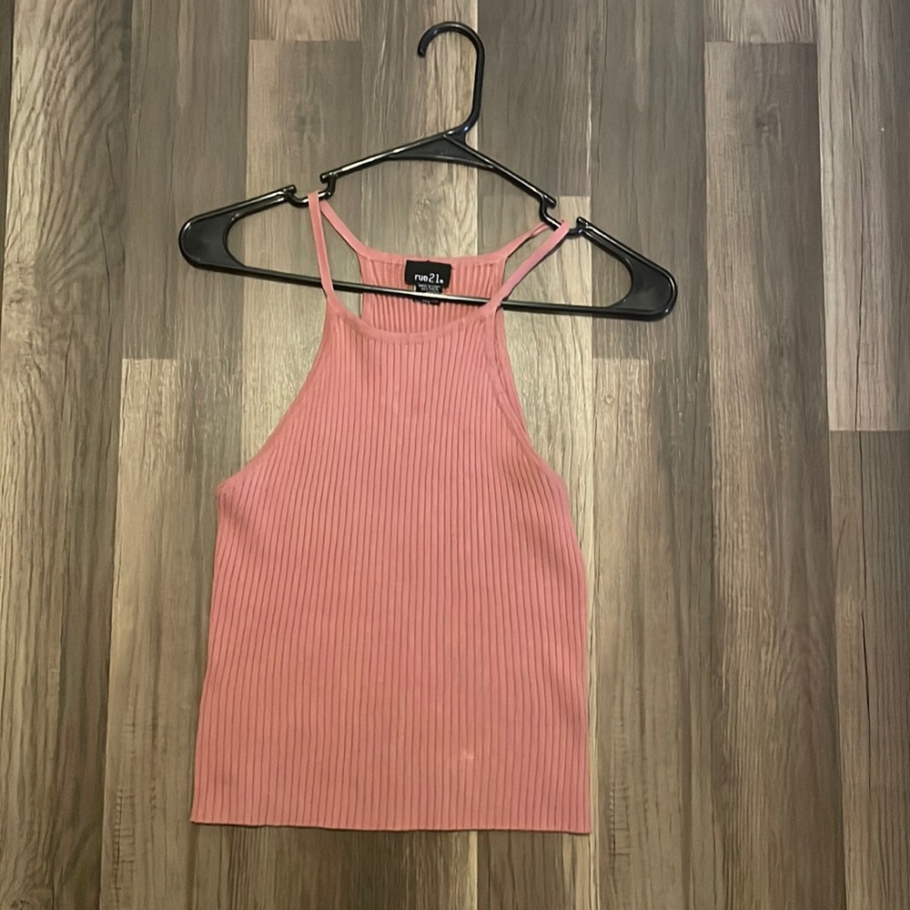 Pink Halter Top
